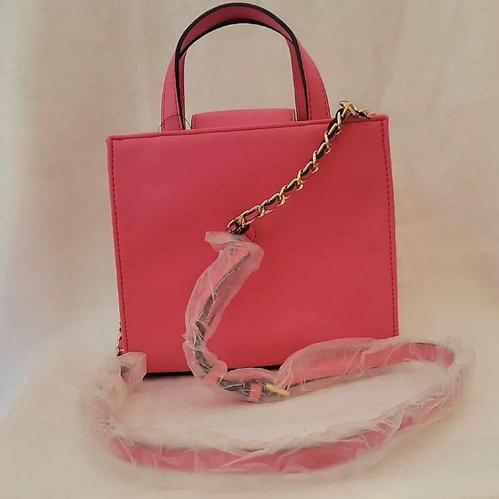 Pink Guess Crossbody Handbag - Picture 4 of 6
